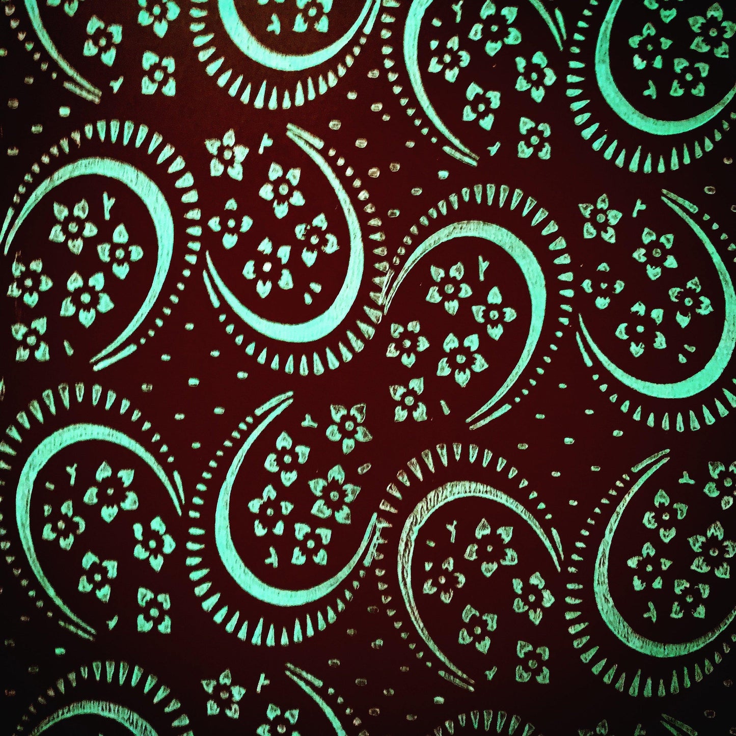 Pattern paint rollerNo6,EIGHT PATTERN-, Rubber roller, Wall decor roller, 15cm, patterned paint roller designs