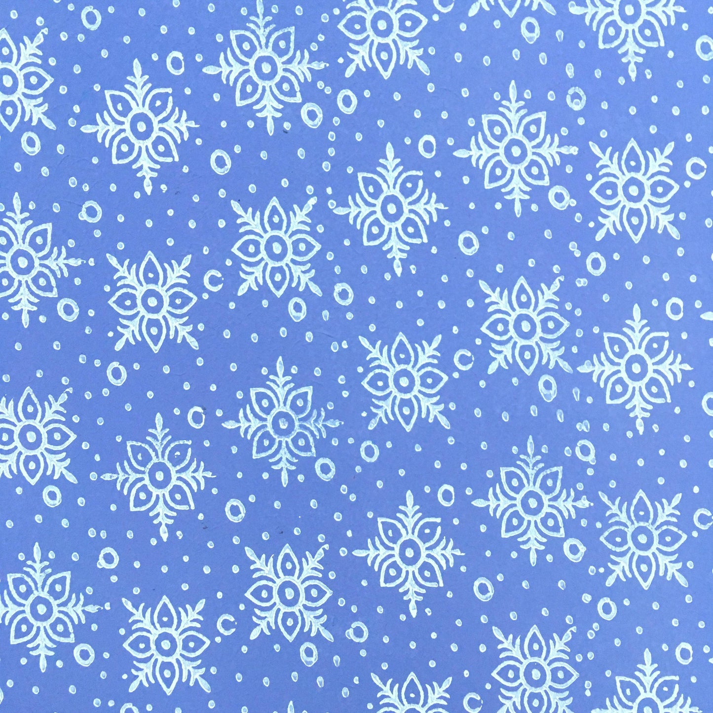 Paint RollerNo77,WINTER MAGIC, wall decor 15cm,patterned paint roller designs