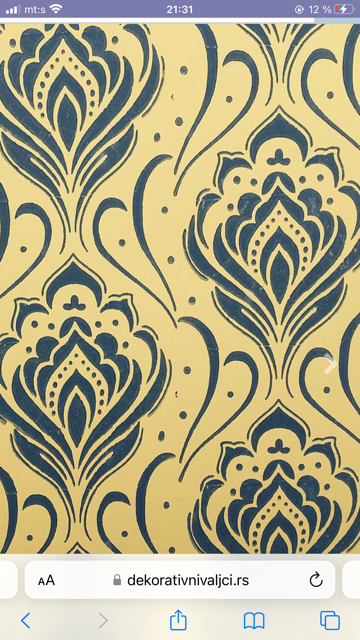 Dekorativni valjak br. 10