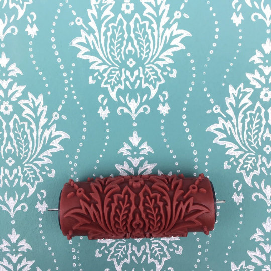 C2 -Patterned paint roller, Wall decoration, house painting, pattern, paint roller, 15cm,patterned paint roller designs